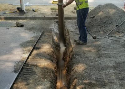 underground fiber optic cable