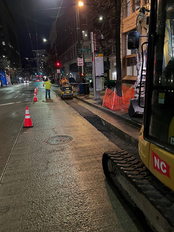 underground fiber optic cable